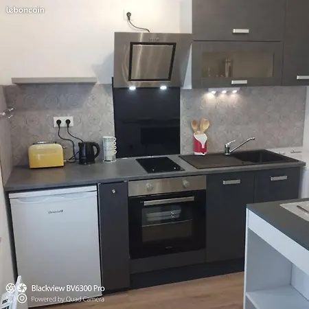 아파트 Joli Studio Meuble 16m2 Avec Terrasse 10m2 *